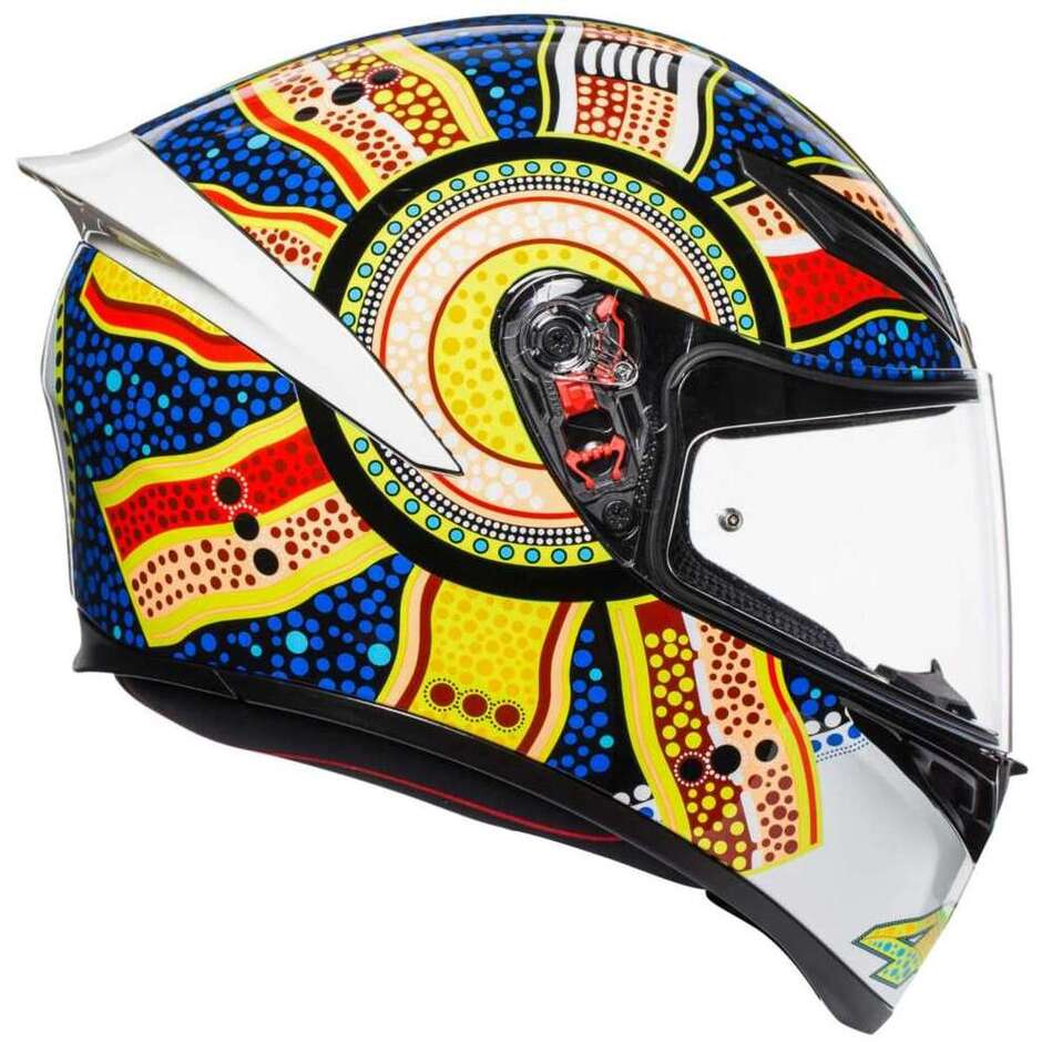 Integral Motorcycle Helmet Agv K-1 Replica Valentino Rossi DREAMTIME