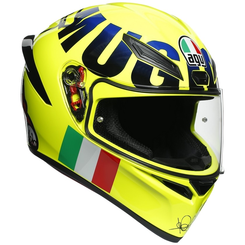 Integral Motorcycle Helmet AGV K-1 Top ROSSI MUGELLO 2016