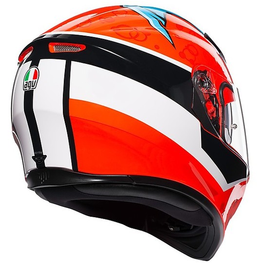 Integral Motorcycle Helmet AGV K-3 SV Multi ATTACK