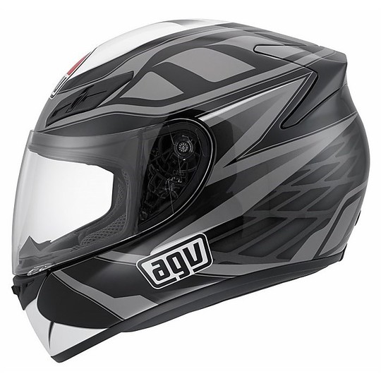 Integral Motorcycle Helmet AGV K-4 Multi Fiber Diapason Black Grey