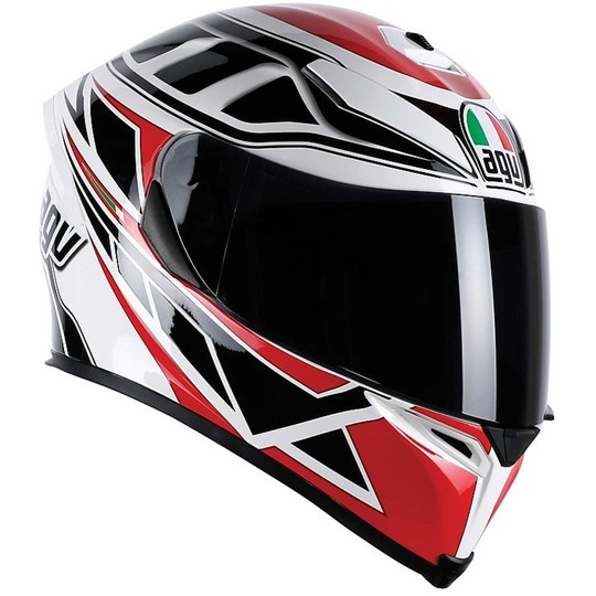 Integral Motorcycle Helmet Agv K-5 2015 New Multi Diapason 2 Red
