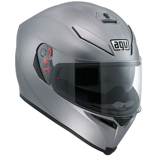 Integral Motorcycle Helmet Agv k-5 Double Visor Mono Titanium Matte