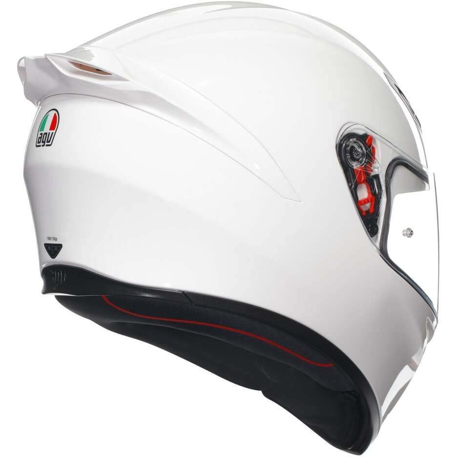Integral Motorcycle Helmet Agv K1 S White