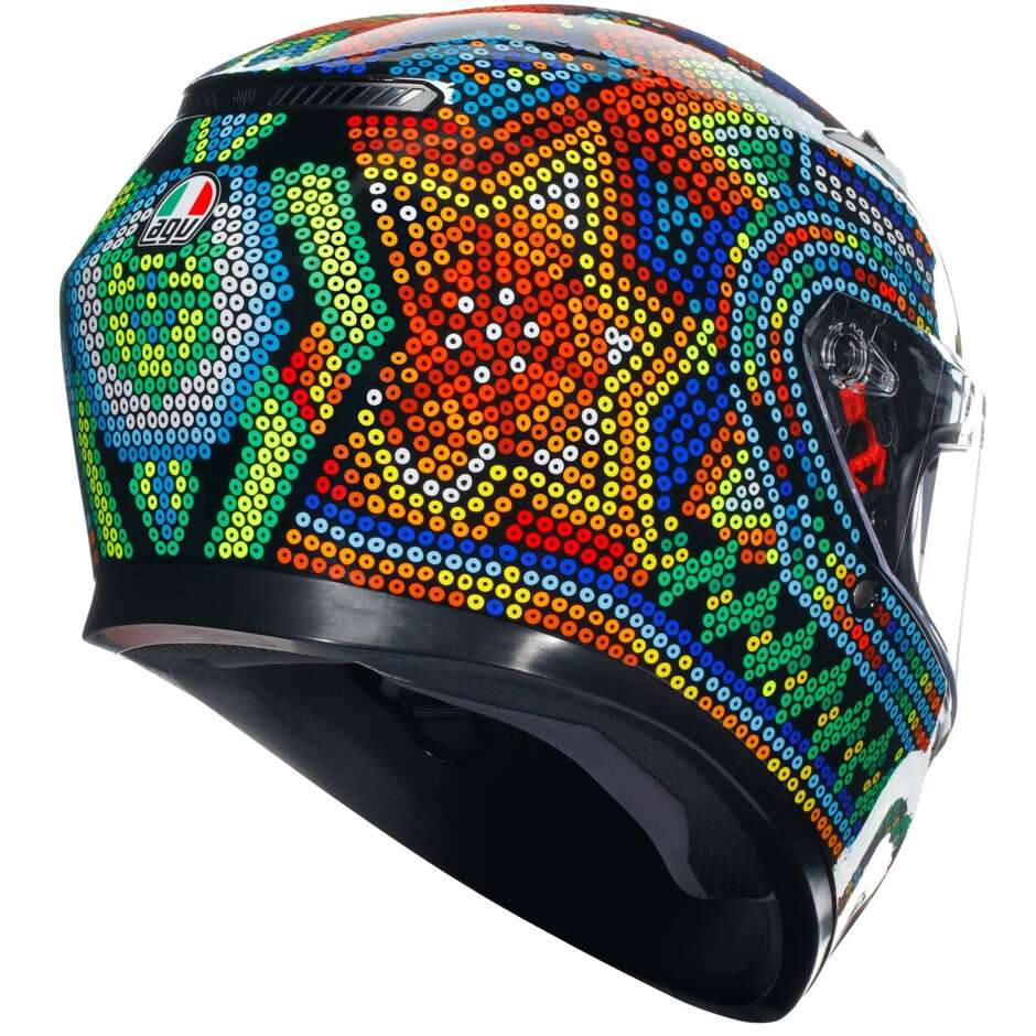 Integral Motorcycle Helmet Agv K3 ROSSI WINTER TEST 2018