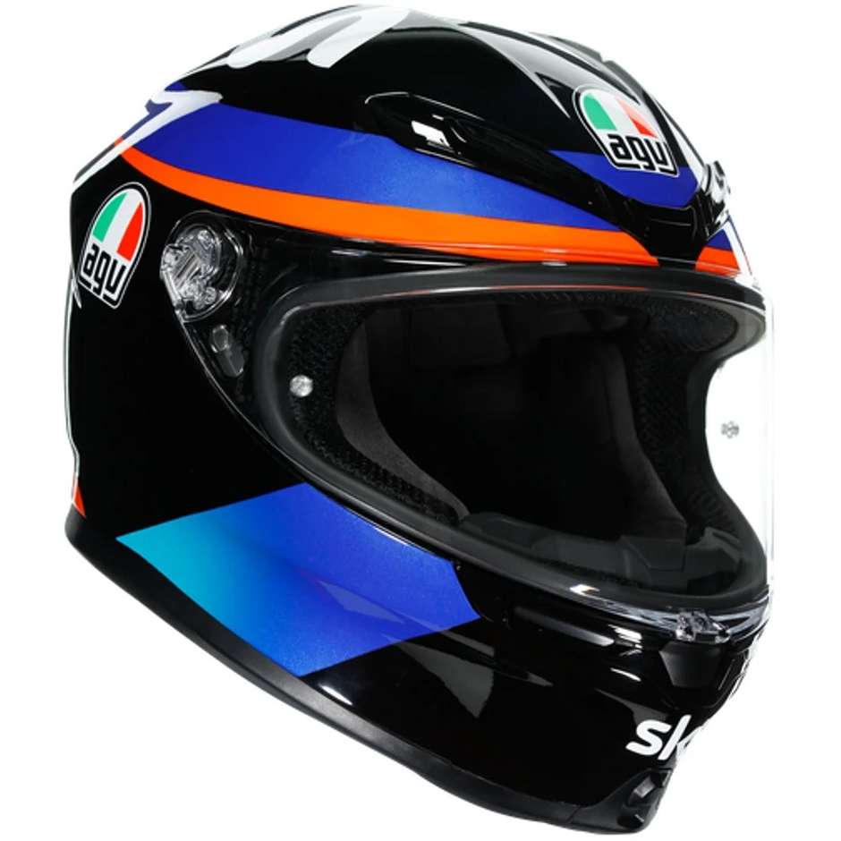 Integral Motorcycle Helmet Agv K6 MARINI SKY RACING TEAM 2021