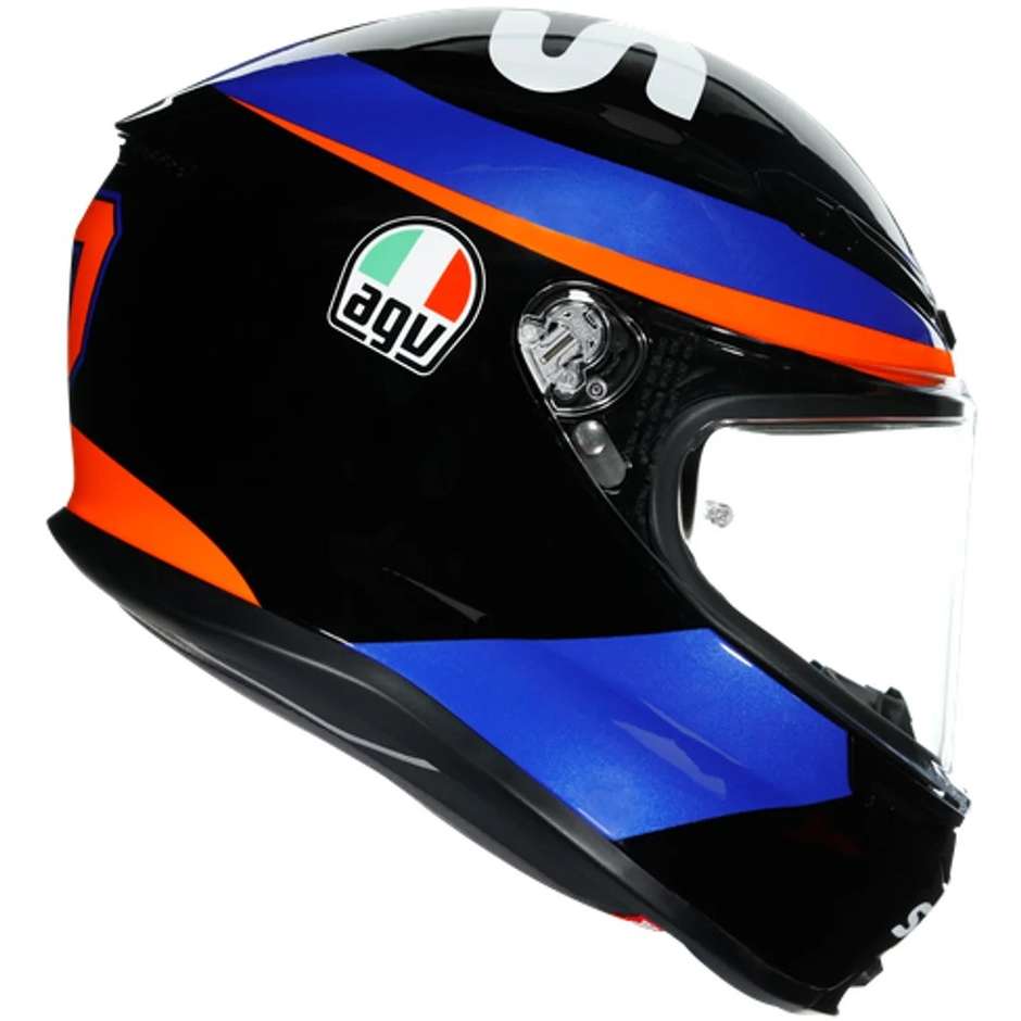 Integral Motorcycle Helmet Agv K6 MARINI SKY RACING TEAM 2021