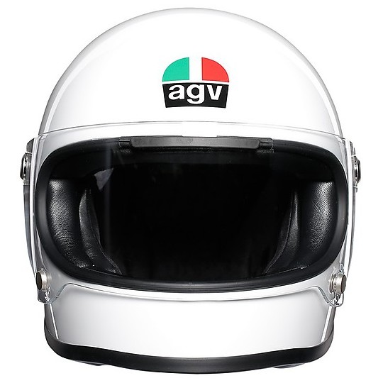 Integral Motorcycle Helmet AGV Legend X3000 Mono Glossy White