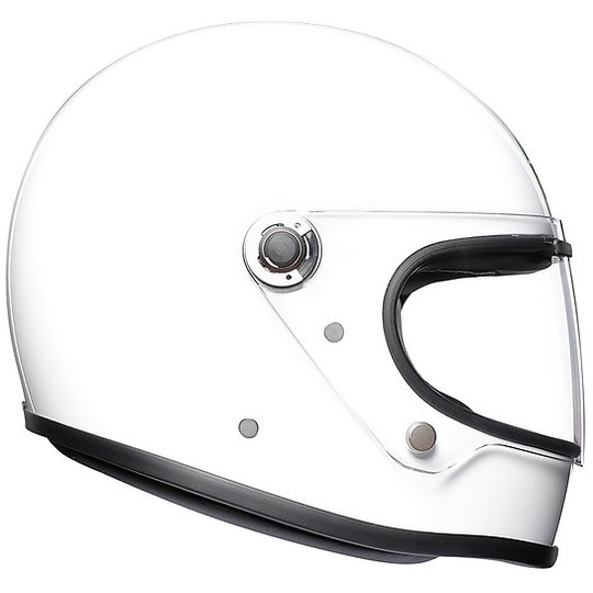 Integral Motorcycle Helmet AGV Legend X3000 Mono Glossy White