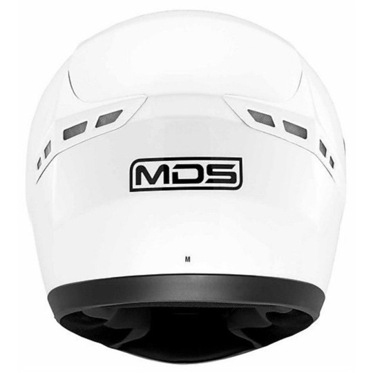 Integral Motorcycle Helmet AGV Mds By New Sprinter White