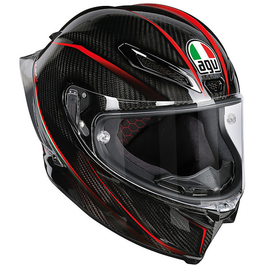 Integral Motorcycle Helmet AGV Pista GP R Multi Granpremio Carbon Italy