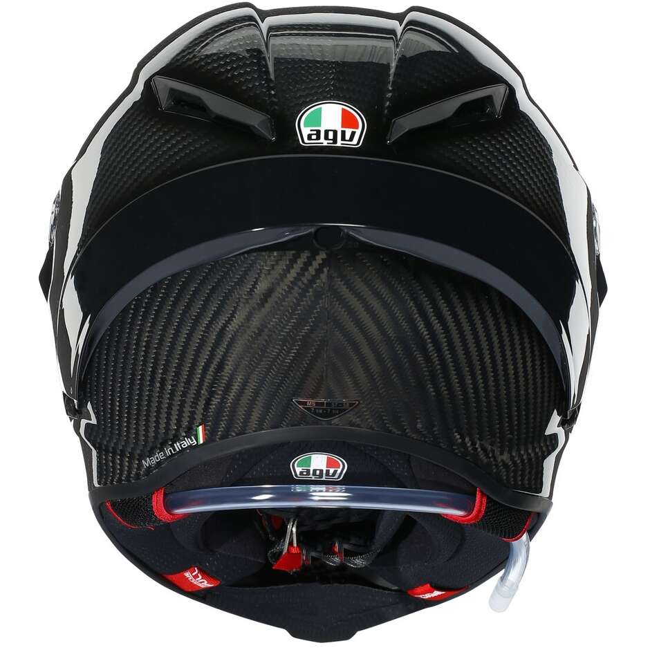 Integral Motorcycle Helmet Agv PISTA GP RR Mono Glossy Carbon