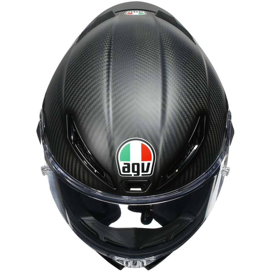 Integral Motorcycle Helmet Agv PISTA GP RR Mono Matt Carbon