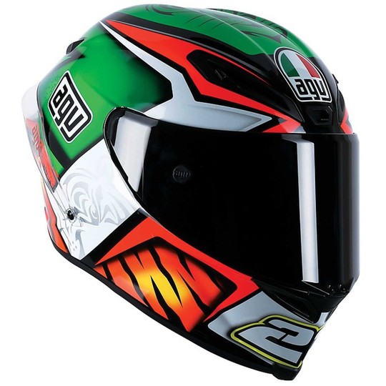 Integral Motorcycle Helmet AGV Race 23 Race Replica Antonelli PINLOCK INCLUSO