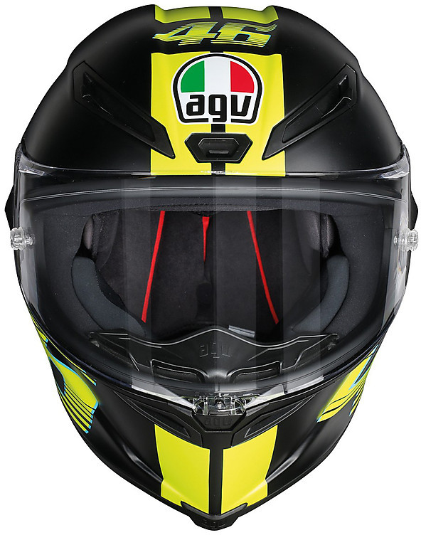 Integral Motorcycle Helmet Agv Race R Top V46 Matt Black For Sale