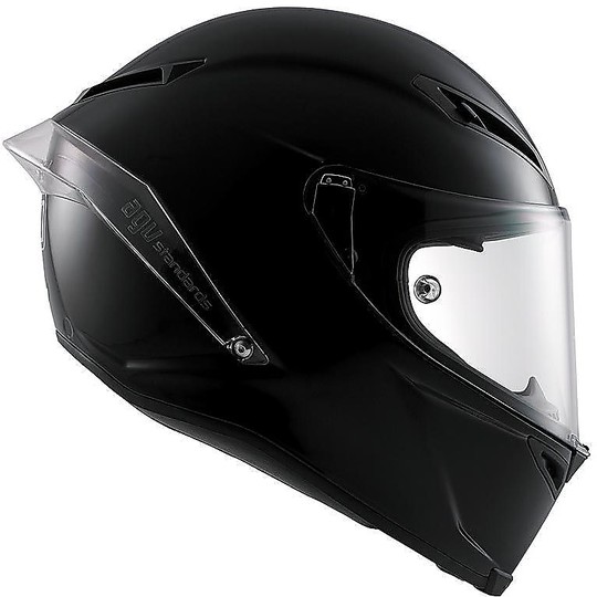 Integral Motorcycle Helmet Agv Race Race Mono Gloss Black PINLOCK INCLUDED