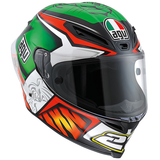 Integral Motorcycle Helmet Agv Race Race Replica 23 Niccolò Antonelli 2016