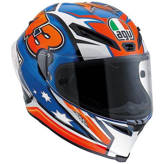 Integral Motorcycle Helmet Agv Race Race Replica Jack Miller 2015