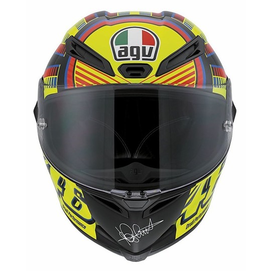 Integral Motorcycle Helmet Agv race SOLELUNA Top Race Replica Valentino Rossi