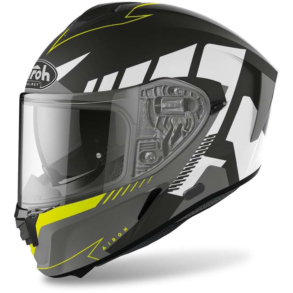 Integral Motorcycle Helmet Airoh SPARK Rise Matt Black