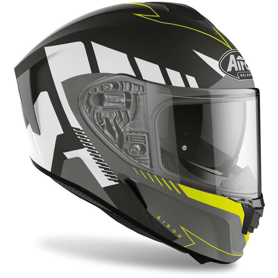 Integral Motorcycle Helmet Airoh SPARK Rise Matt Black