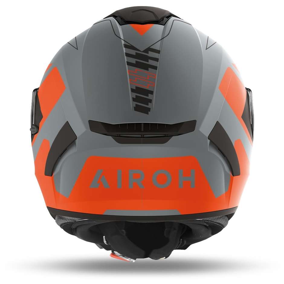 Integral Motorcycle Helmet Airoh SPARK Rise Matt Orange