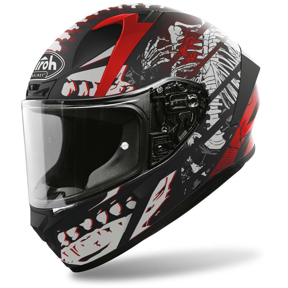 Integral Motorcycle Helmet Airoh VALOR Ribs Opaque