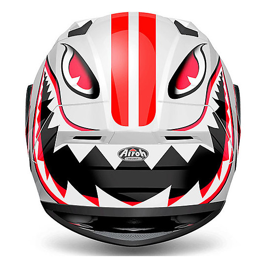 Integral Motorcycle Helmet Airoh Valor Touchdown Lucido