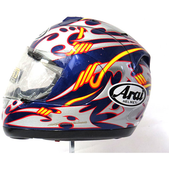 Integral Motorcycle Helmet Arai RX-7 Reply Hayden Wired Blue