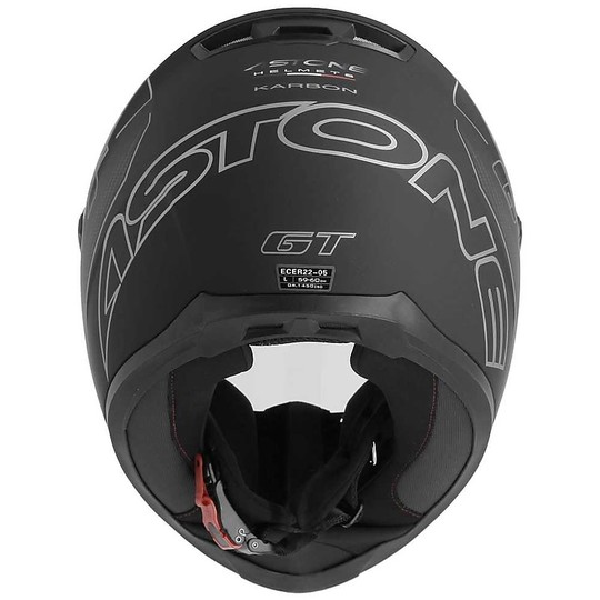 Integral Motorcycle Helmet Astone GT2 Karbon Black Gray