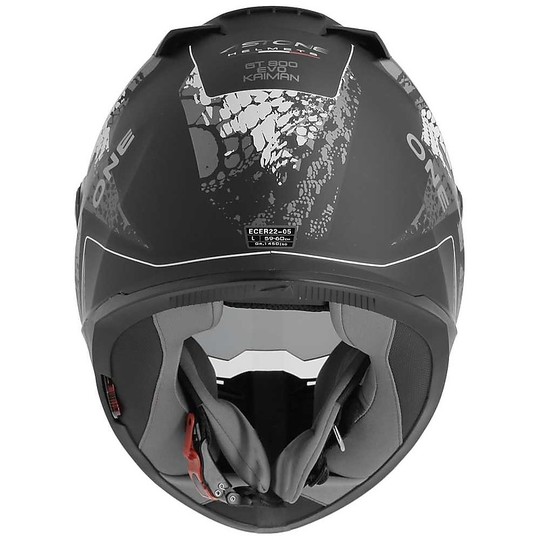 Integral Motorcycle Helmet Astone GT800 EVO Kaiman Matt Gray