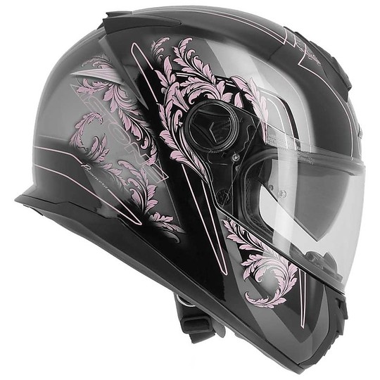 Integral Motorcycle Helmet Astone GT800 EVO Primavera Matt Black Pink