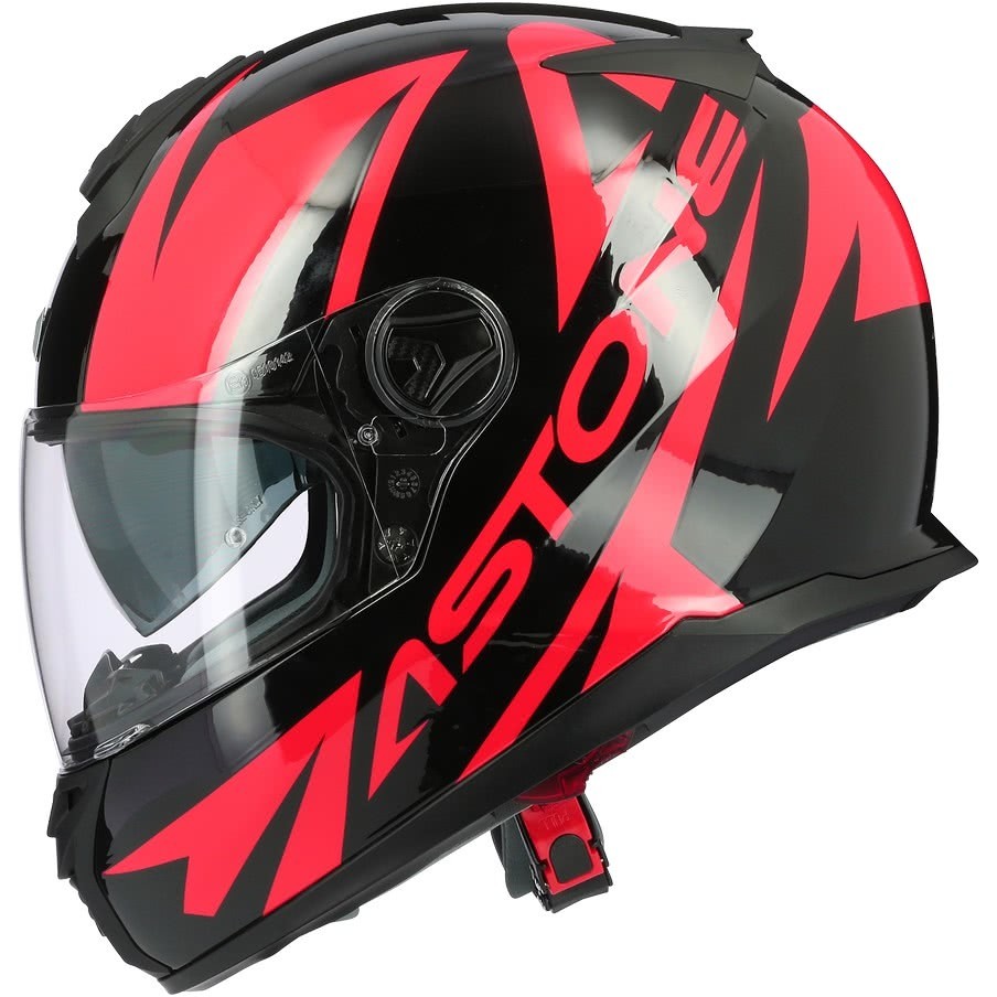 Integral Motorcycle Helmet Astone GT800 Evo SKYLINE Glossy Red