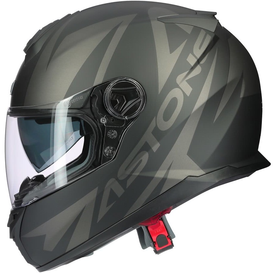 Integral Motorcycle Helmet Astone GT800 Evo SKYLINE Matt Titanium