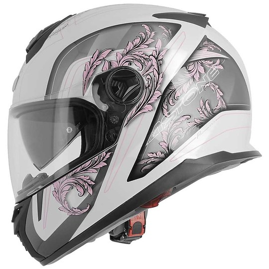 Integral Motorcycle Helmet Astone GT800 EVO Spring White Pink