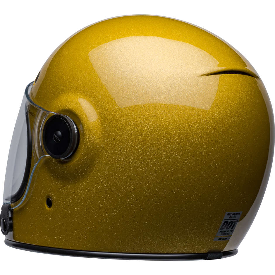 Integral Motorcycle Helmet Bell BULLITT GOLD FLAKE