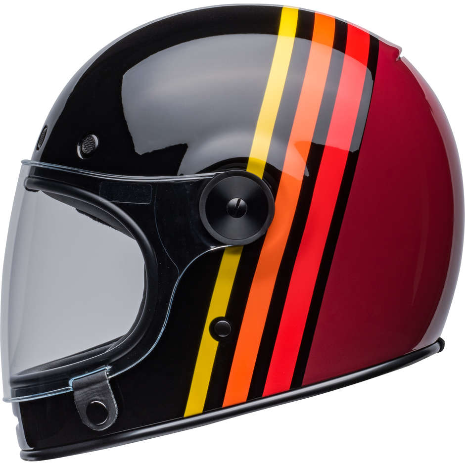 Integral Motorcycle Helmet Bell BULLITT REVERB Black Red