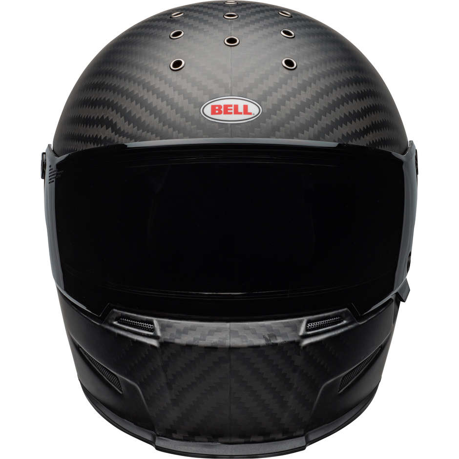 Integral Motorcycle Helmet Bell ELIMINATOR CARBON Matt Black