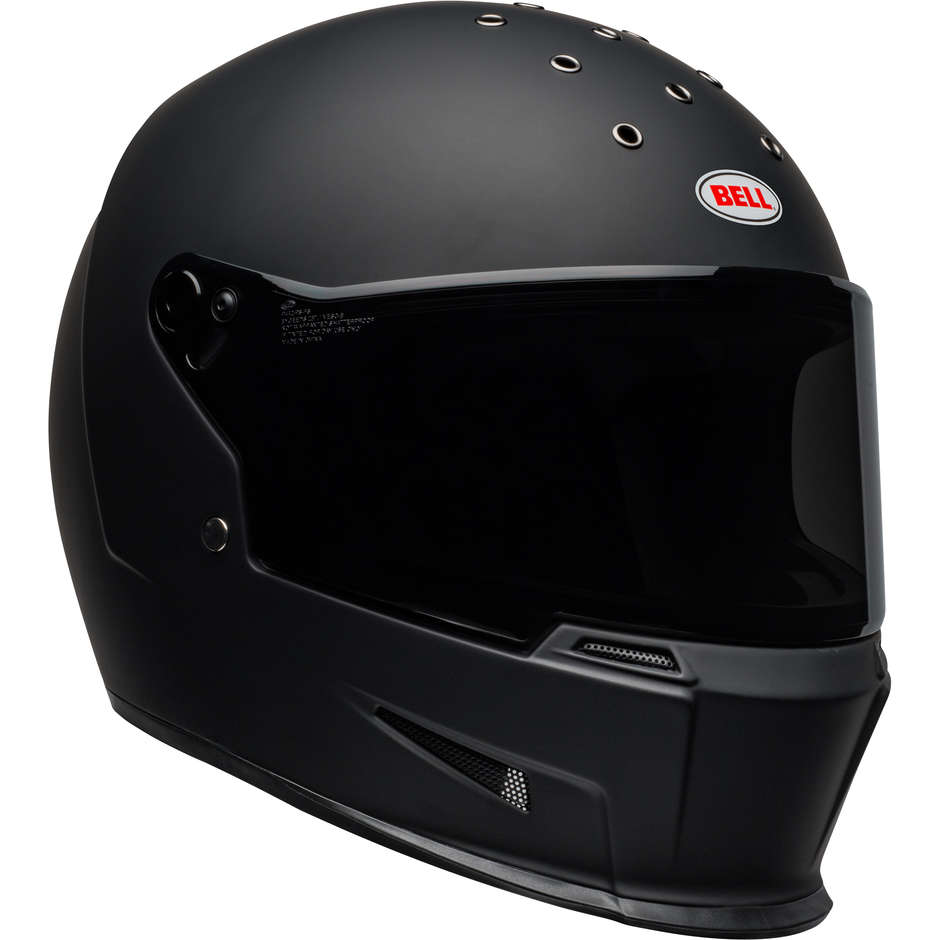 Integral Motorcycle Helmet Bell ELIMINATOR Matt Black