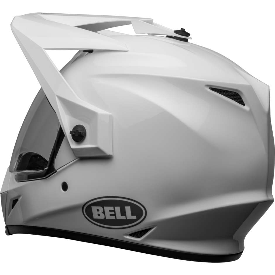 Integral Motorcycle Helmet Bell MX-9 ADVENTURE MIPS White