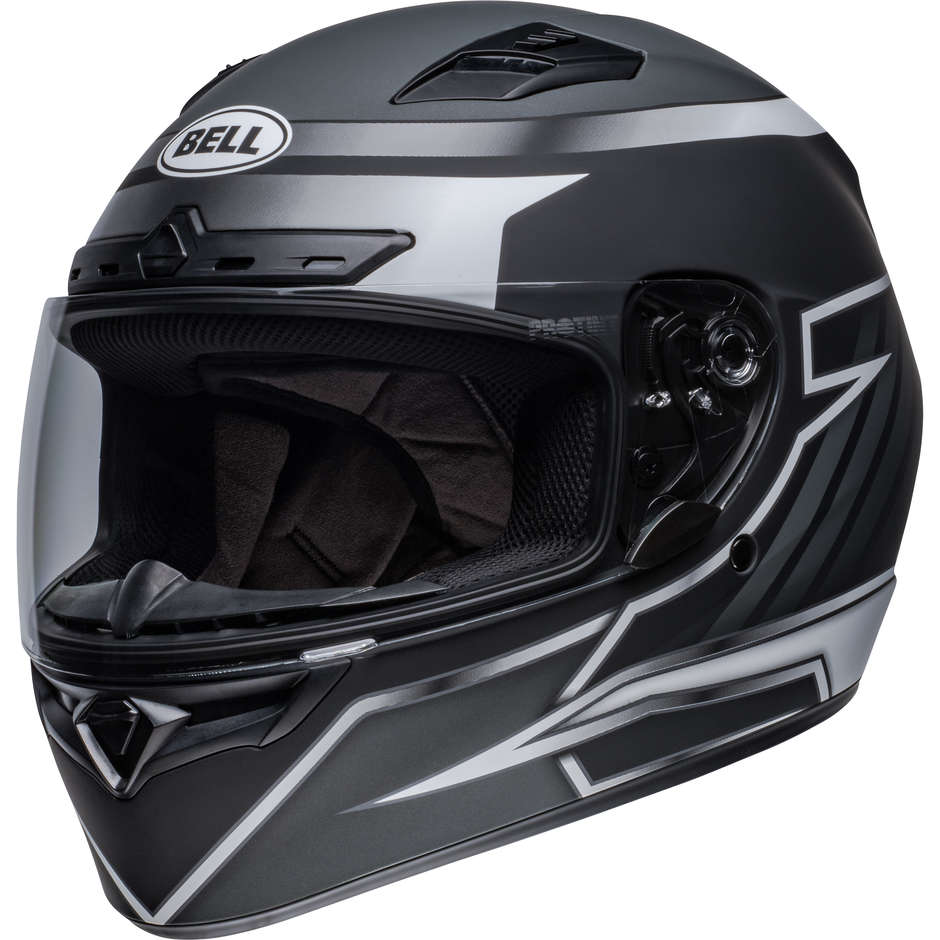 Integral Motorcycle Helmet Bell QUALIFIER DLX MIPS RAISER Matt Black White