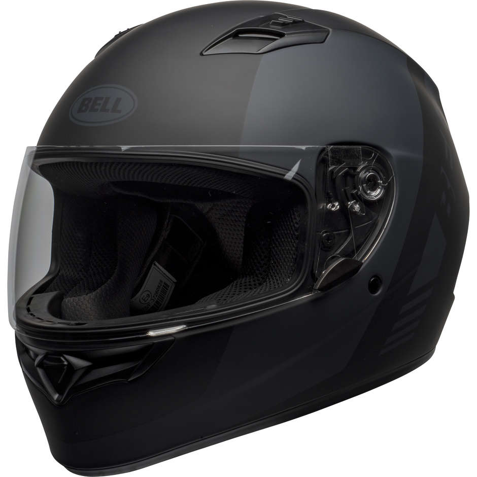 Integral Motorcycle Helmet Bell QUALIFIER SOLID Matt Black