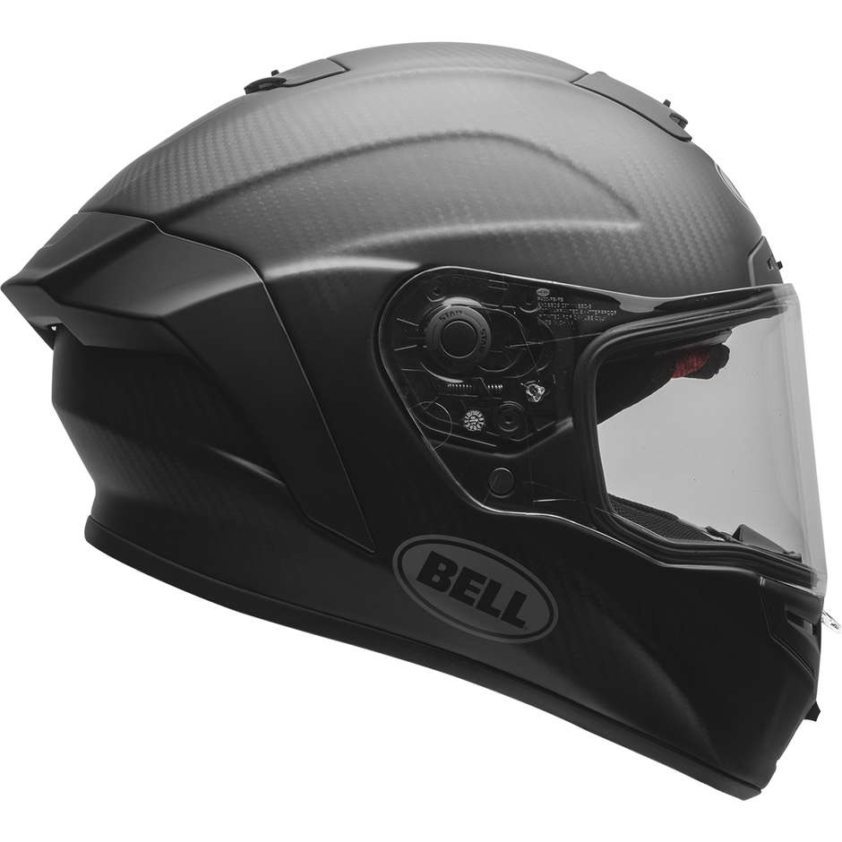 Integral Motorcycle Helmet Bell RACE STAR DLX Matt Black