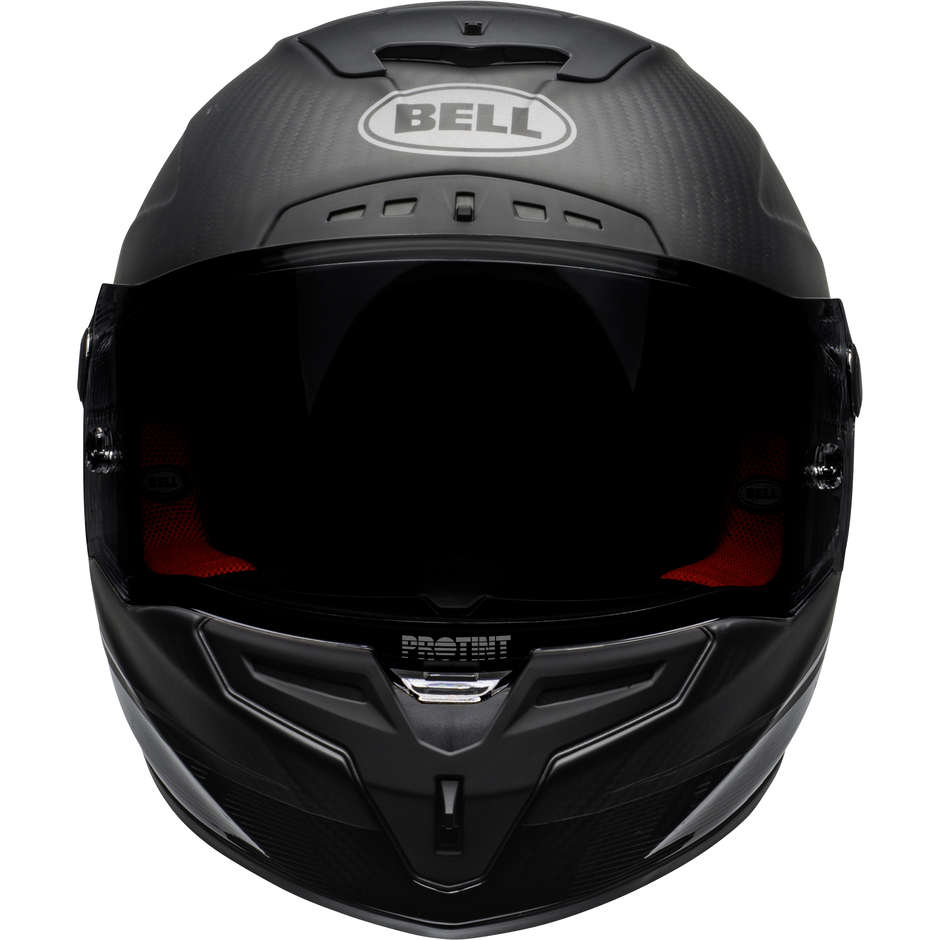 Integral Motorcycle Helmet Bell RACE STAR DLX VELOCITY Glossy Matt Black