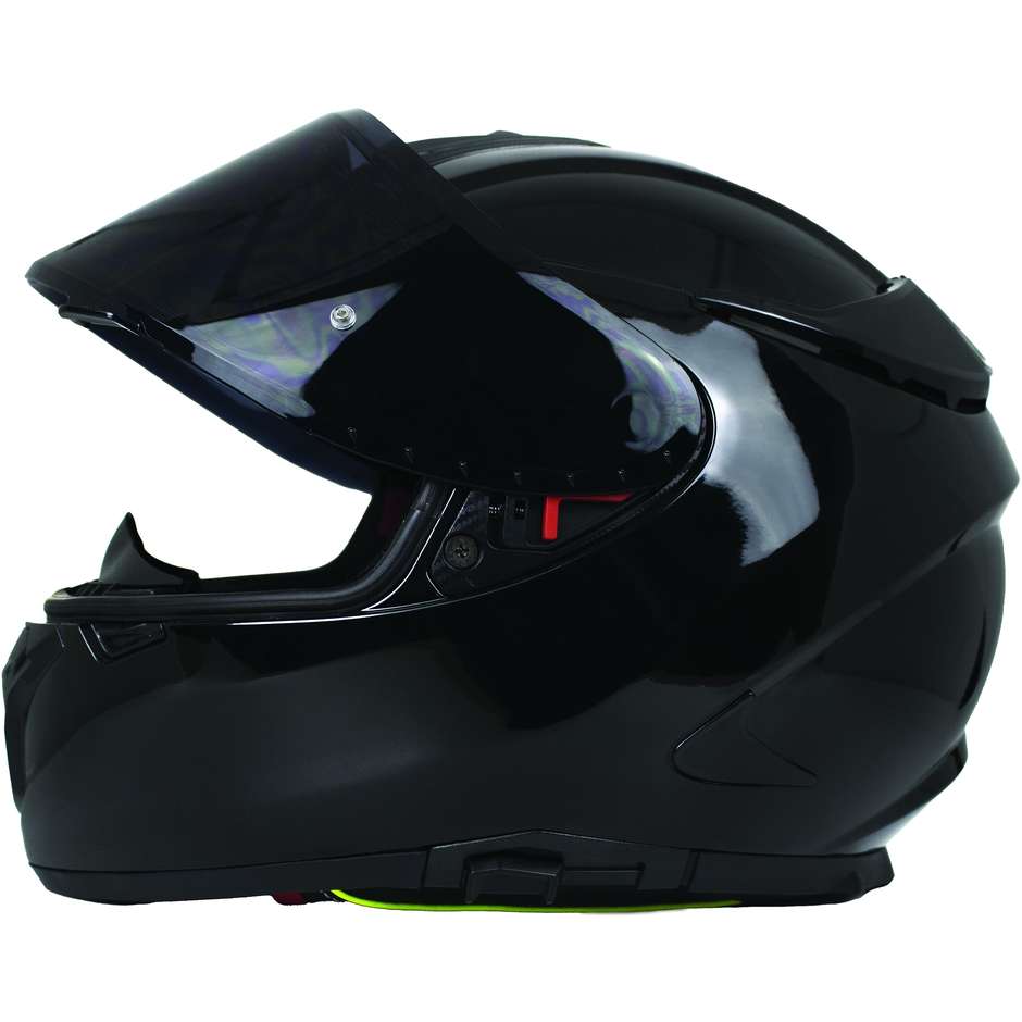Integral Motorcycle Helmet Bhr 813 Double Visor Black Metallic