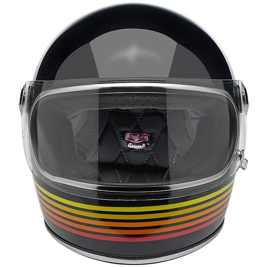 Integral Motorcycle Helmet Biltwell Model Gringo S With Specter Gloss Black Visor