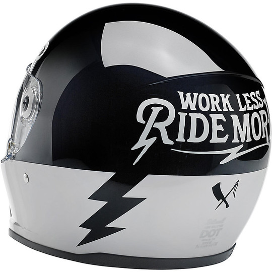 Integral Motorcycle Helmet Biltwell Model Lane Splitter Rusty Butcher