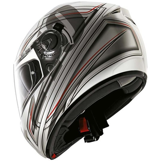 Integral Motorcycle Helmet Caberg Ego Model Colt White Dual Visor