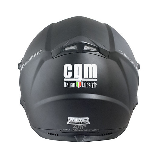 Integral motorcycle helmet CGM 305A Bremen White Metallic