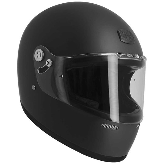 Integral Motorcycle Helmet Custom Astone GT Retro Matt Black