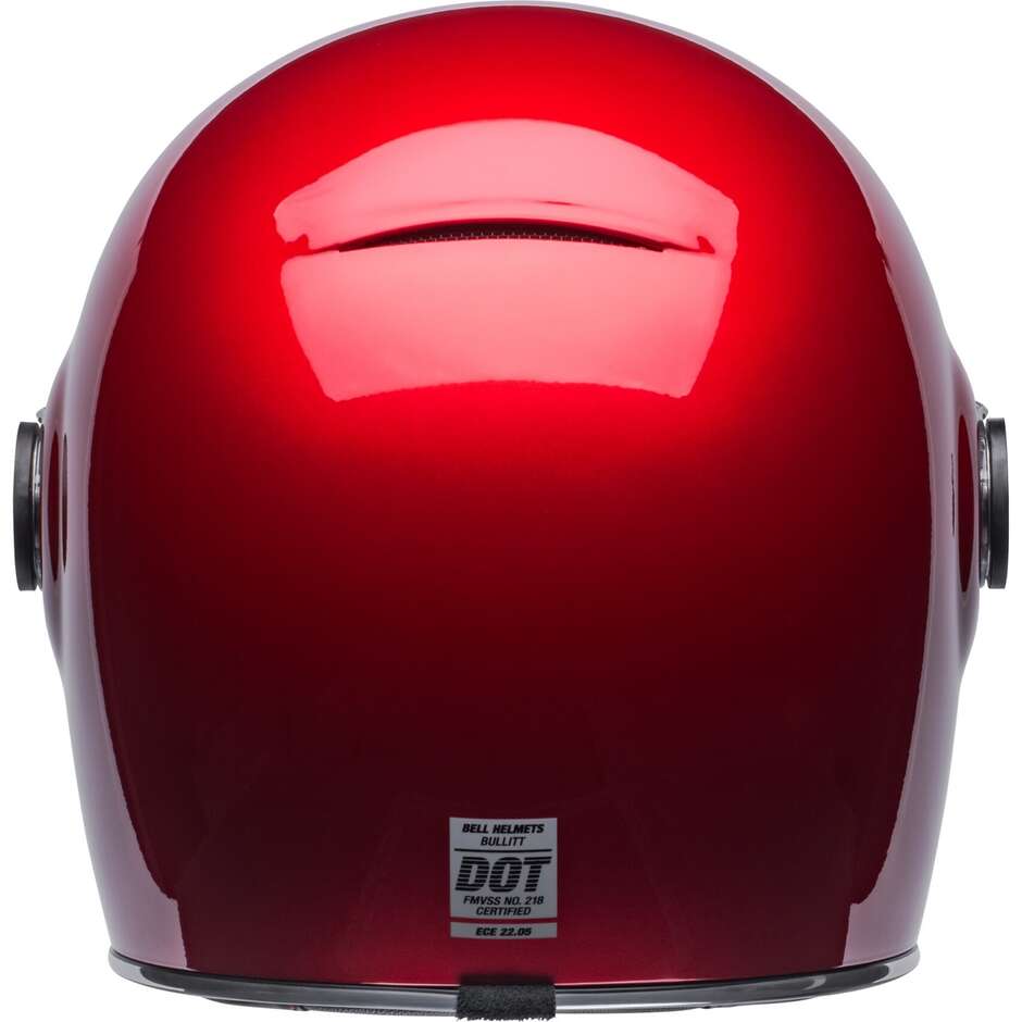 Integral Motorcycle Helmet Custom Bell BULLIT CANDY Red